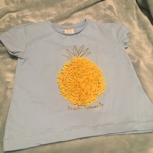 Zara pineapple shirt. Only used once. Like new.